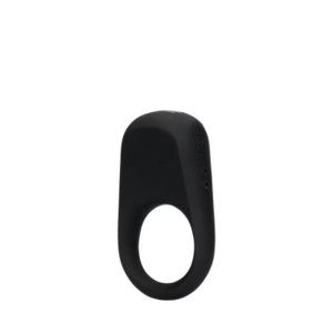 Vibrating Cock Ring - Licorice Black