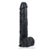 Extra Large Straight with Balls 15 / 38 cm - Black_