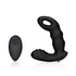 Beaded Vibrating Prostate Massager with Remote Control - Black_