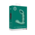 Beaded Vibrating Prostate Massager with Remote Control - Metallic Green_