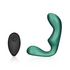 Pointed Vibrating Prostate Massager with Remote Control - Metallic Green_