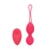 Vibrating Egg with Remote Control - Strawberry Red_