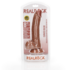 Curved Realistic Dildo with Balls and Suction Cup - 8 / 20,5 cm_