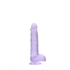 Realistic Dildo with Balls - 6 / 15 cm_