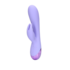 Smooth Silicone Rabbit Vibrator - Digital Lavender_