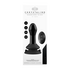 Pluggy - Glass Vibrator with Suction Cup_